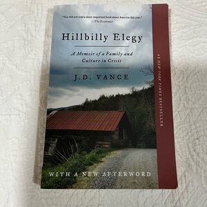 🌹🌹🌹 Hillbilly Elegy - J.D. Vance Memoir Book